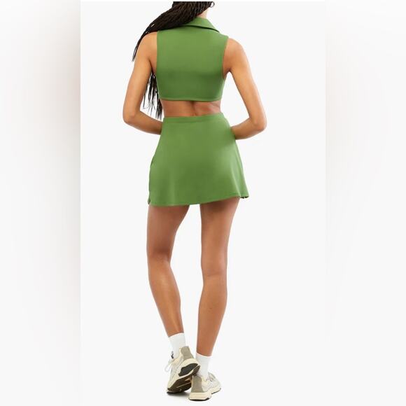 WeWoreWhat Active Women's Skort Skirt Short Court Green Small NWT - Picture 7 of 15